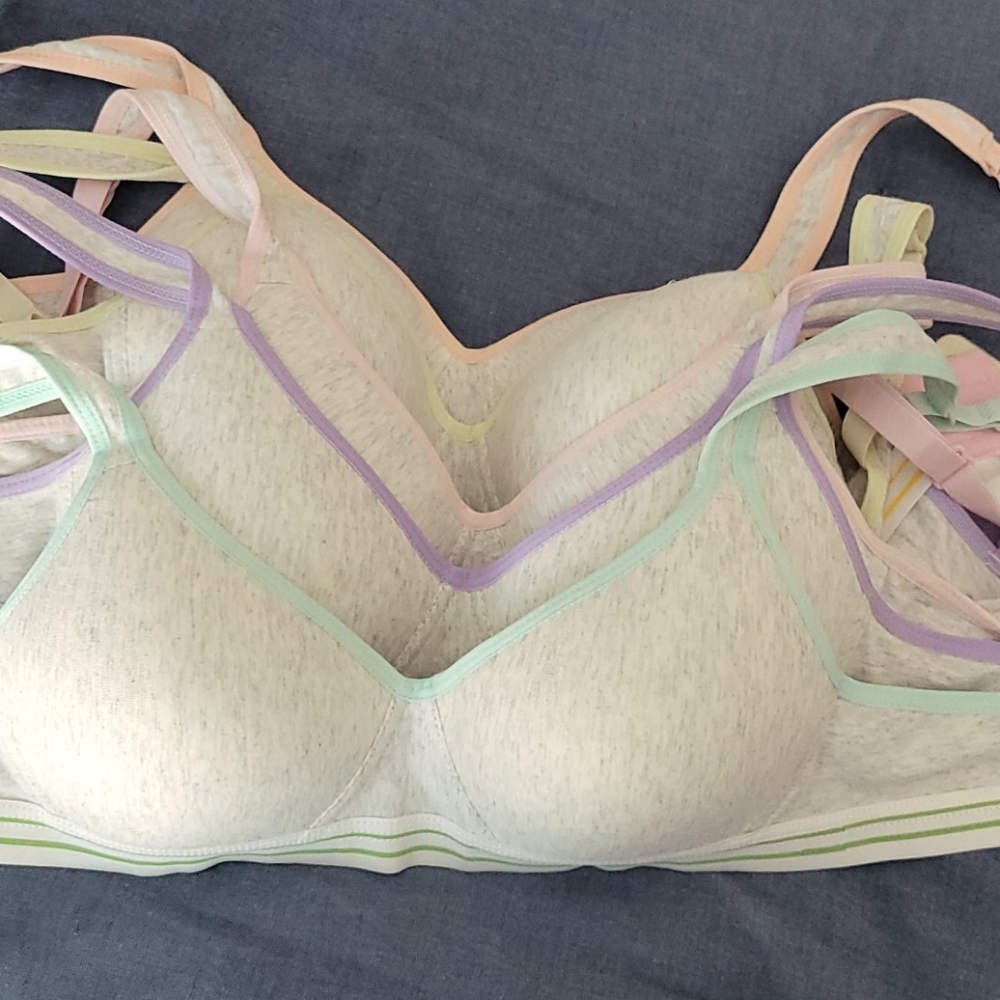 Set of 5 girls bras